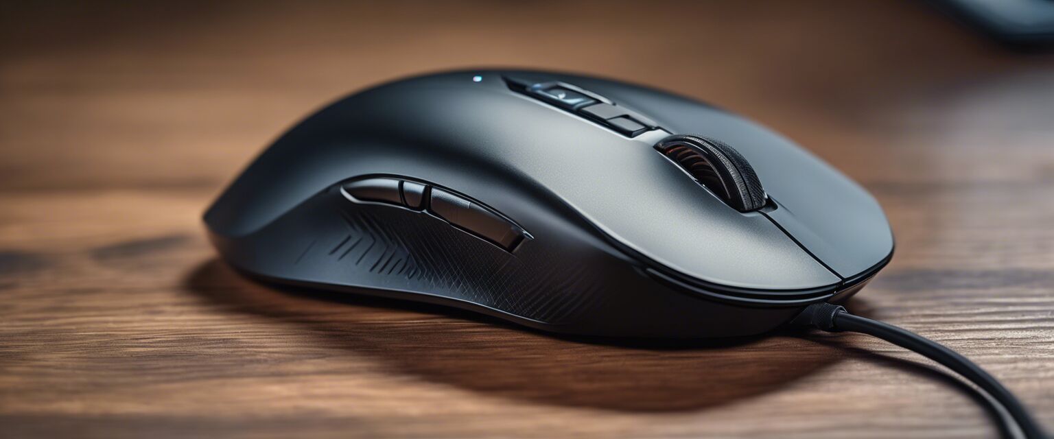 Ergonomic Bluetooth mouse