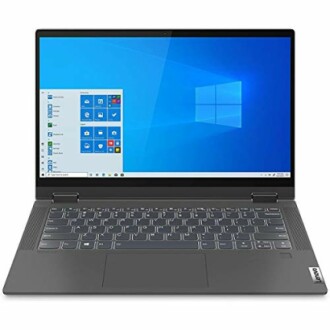 Lenovo laptop with Windows operating system open