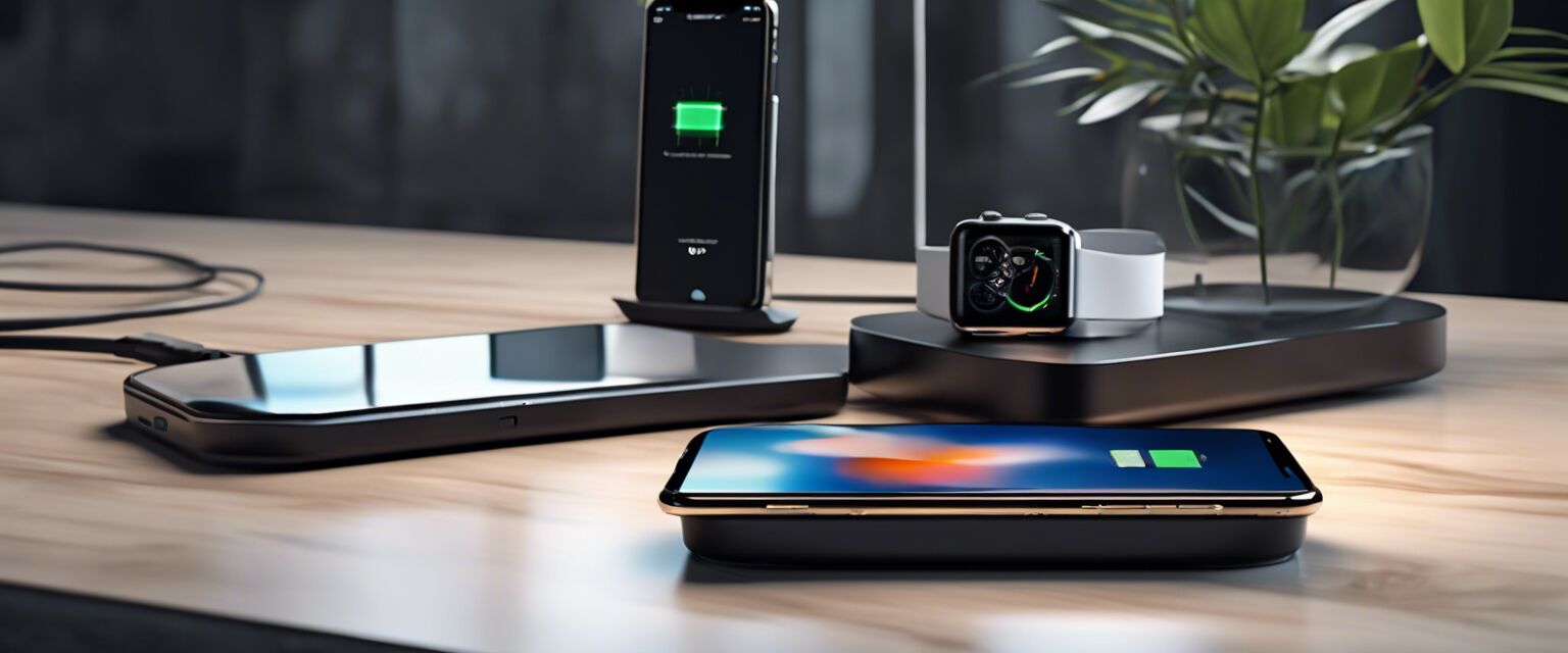 Modern wireless charging station