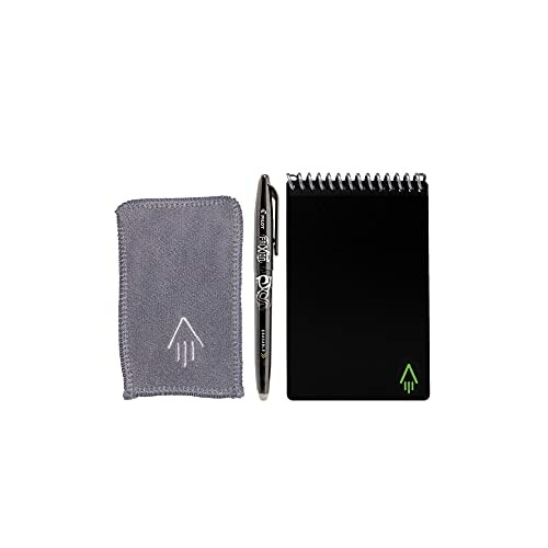 Notebook with pen and cleaning cloth set