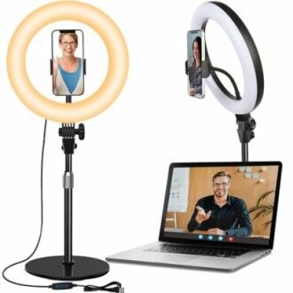 Yarrashop 10.5'' Desk Ring Light