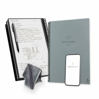 Rocketbook Core Reusable Spiral Notebook