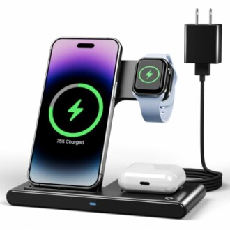 GETPALS Wireless Charger iPhone Charging Station